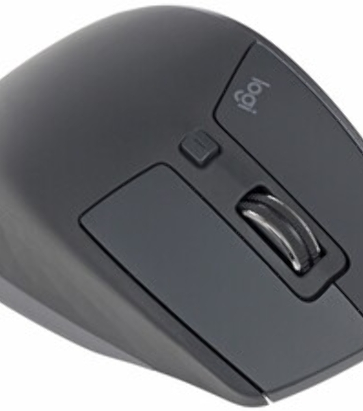 Мышь беспроводная Logitech MX Master 2S графитовый, 4000 dpi, радиоканал, Bluetooth, USB, кнопки - 7