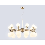 Люстра Ambrella light LH51051/20 GD/FR золото/белый матовый G9*20 max 28W D750*460, фото7