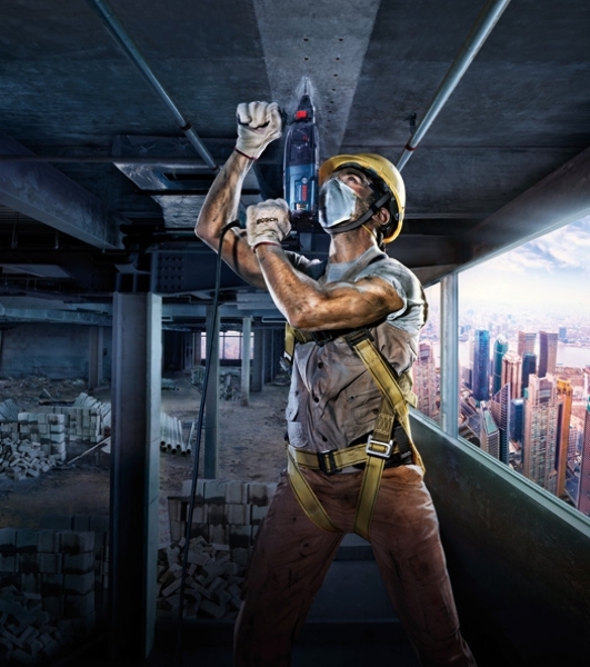 Перфоратор Bosch GBH 2-24 DRE, SDS-plus, 790 Вт, 2.7 Дж, от сети