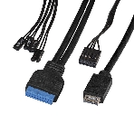 Компьютерный корпус Miditower ExeGate XP-332UC-XP500 (ATX, XP500 с вент. 12см, 2хUSB 3.0/1хTypeC, аудио, черный), фото4