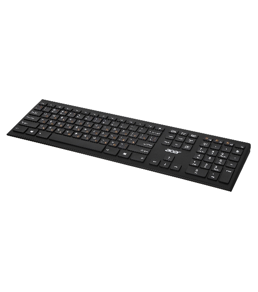 Клавиатура беспроводная Acer OKR010, USB, Радиоканал, черный