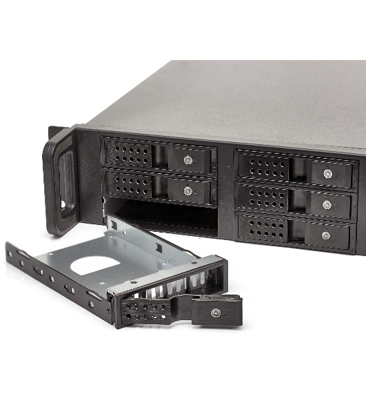 Серверный корпус ExeGate Pro 2U480-HS06 (RM 19', высота 2U, глубина 480, БП 800ADS, 6xHotSwap, USB)
