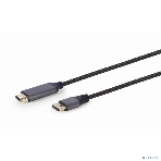 Кабель DisplayPort->HDMI Cablexpert CC-DP-HDMI-4K-6, 4K, 1.8м, 20M/19M, черный, экран, пакет, фото5