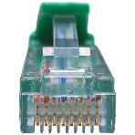 Патч-корд Suprlan 10-0159 UTP RJ-45 вил.-вилка RJ-45 cat.5e 3м зеленый LSZH 24AWG, фото 1