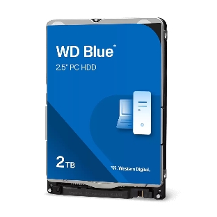 Жесткий диск Western Digital HDD SATAIII 2Tb 2.5'' Blue 5400 128Mb 1 year warranty