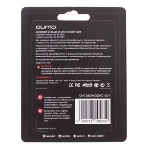 Флеш карта MicroSDXC 128Gb QUMO Class 10 UHS-I U3 черный adp, фото3