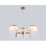 Люстра Ambrella light LH72471/3 BS/WH латунь/белый Е14/3 max 40W D800*290-1080, фото9