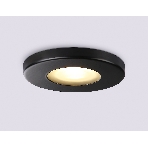 Светильник Ambrella light TN1181 BK черный IP44 GU5.3 D85*34, фото3