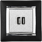 Розетка 2-ая USB 770270 Legrand Valena Алюминий, фото16