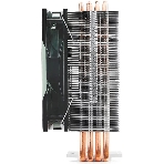 Кулер Deepcool GAMMAXX 400 BLUE BASIC серебристый 120мм алюминий+медь 1500rpm 30db 4-pin 130W 154мм, фото6