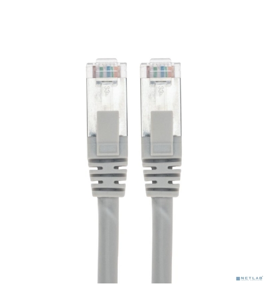 Патч-корд S/FTP Rexant cat.6a (10G), RJ45-RJ45, неэкранированный, 28AWG, LSZH, серый, 0.5 м