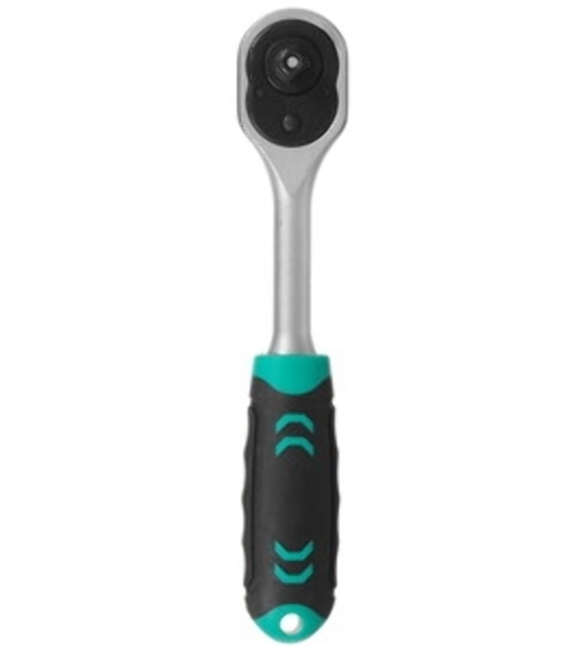 Ключ Stels 14025 трещотка 1/4'' 72 зуба с быстрым сбросом crv