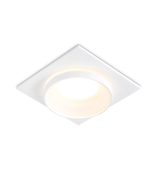 Светильник Ambrella light TN30709 WH белый GU5.3 92*92*36