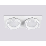 Светильник Ambrella light TN52423/2 WH/FR белый/белый матовый GX53 max 12W 210*105*45, фото6