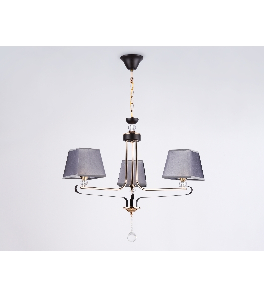 Светильник Ambrella light TR4614/3 CF/FGD кофе/золото E27/3 max 40W D640*800