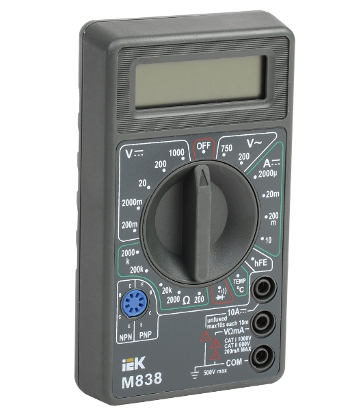 Мультиметр IEK Universal M838цифровой