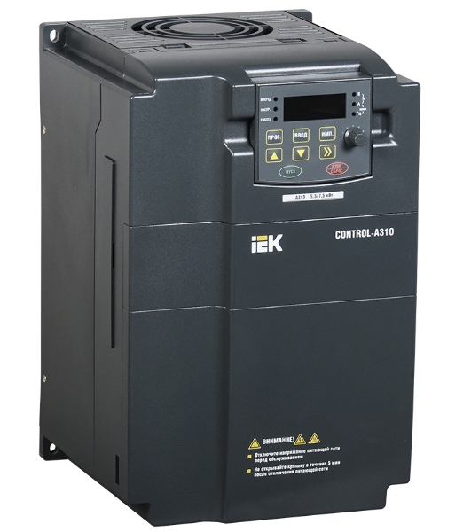 Преобразователь частоты CONTROL-A310 380В 3ф 7.5-11кВт 17-25А IEK CNT-A310D33V075-11TEZ