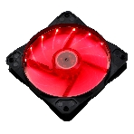 Вентилятор для корпуса Digma DFAN-LED-RED черный, 120 мм, 1200 об/мин, 23 дБ, 4 pin, фото3