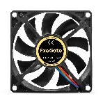 Вентилятор для корпуса ExeGate EX08015S4P-PWM черный, 80 мм, 2500 об/мин, 25.5 дБ, 4 pin, фото4