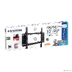 Кронштейн для телевизора Kromax IDEAL-101 черный 32'-90' макс.40кг настенный фиксированный, фото2