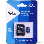 Флеш карта microSDHC 32Gb Netac P500 NT02P500STN-032G-R (с SD адаптером) 80Mb/s, фото7
