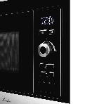 Встраиваемая микроволновая печь Monsher MMH 201 BX 60 см, 20 л, 8 автоматических кулинарных программ, 5 режимов мощности, функция размораживания по весу полуфабрикатов или по времени, черный и нерж., фото13