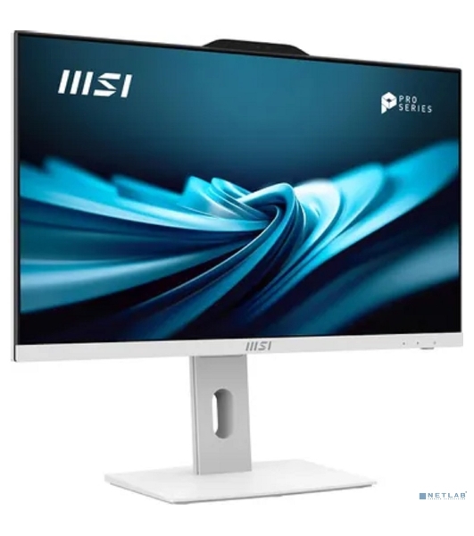 Моноблок MSI PRO AP242P 14M-655XRU 23.8'(1920x1080 IPS)/Intel Core i5 14400(2.5Ghz)/16Gb/512PCISSDGb/noDVD/Int:Intel UHD Graphics 730/Cam/BT/WiFi/-/war 1y/4.63kg/White/DOS + Wireless KB+M (9S6-AE0622-1059)