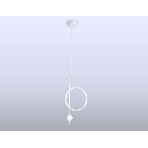 Светильник Ambrella light FL66431 WH белый 4200K 13W 240*60*1580 (Без ПДУ), фото3