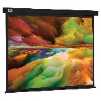 Экран Cactus 206x274см Wallscreen CS-PSW-206X274-BK 4:3 настенно-потолочный рулонный черный, фото 1