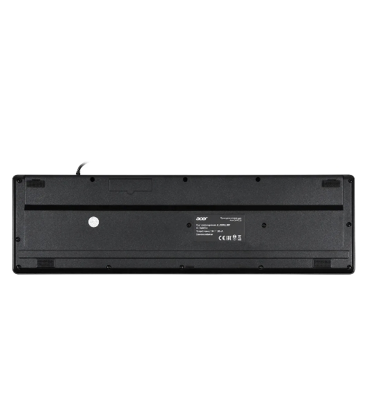 Клавиатура проводная Acer OKW020, USB, черный