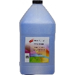 Тонер Static Control OKIUNIV3-1KG-C голубой флакон 1000гр. для принтера Oki C3300N/5500, фото2