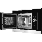 Встраиваемая микроволновая печь Monsher MMH 201 BX 60 см, 20 л, 8 автоматических кулинарных программ, 5 режимов мощности, функция размораживания по весу полуфабрикатов или по времени, черный и нерж., фото12