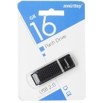 Флешка USB Smartbuy Quartz Black (SB16GbQZ-K), 16Gb, USB 2.0, R/W 25/15, черный, фото4