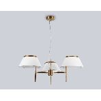Люстра Ambrella light LH72471/3 BS/WH латунь/белый Е14/3 max 40W D800*290-1080, фото7