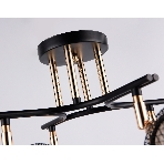 Светильник Ambrella light TR80177/4 BK/FGD черный/золото E27/4 max 40W D640*260, фото4