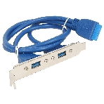 Кабель Gembird Планка в сист блок 2xUSB 3.0/20pin мат.платы, фото 1