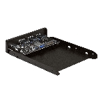 Планка USB на переднюю панель ExeGate U3H-623, 3,5', 3*USB3.0+1*TypeC, черная, металл, подсоединение к мат. плате12, фото2