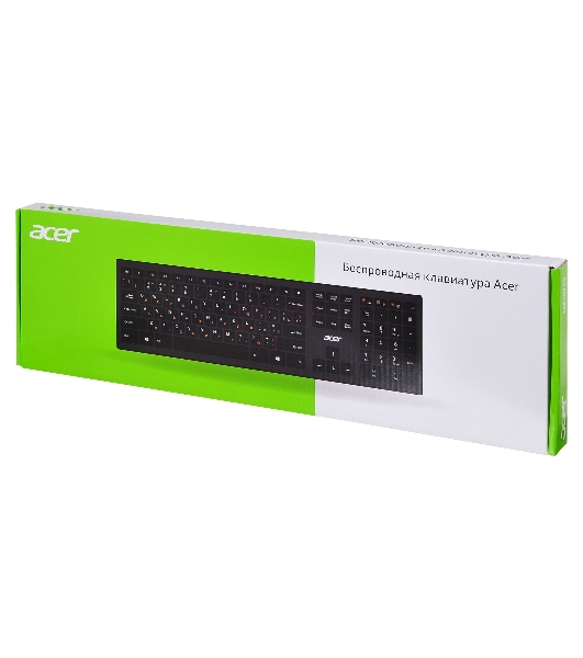 Клавиатура беспроводная Acer OKR010, USB, Радиоканал, черный