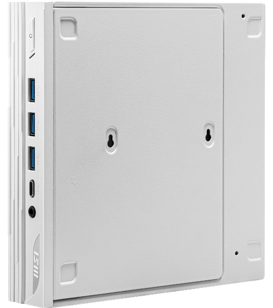 Мини ПК MSI Pro DP10 13M-025BRU i5 1340P (1.9) Iris Xe noOS 2.5xGbitEth WiFi BT 120W белый (936-B0A612-025)