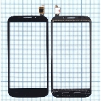 Сенсорное стекло (тачскрин) для Alcatel Pop S7 7045Y, черное, фото4