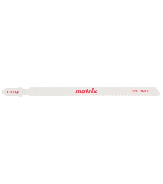 Полотна для электролобзика Matrix по металлу, 3 шт.T318AF, 110 x 1,2 мм, Bimetal