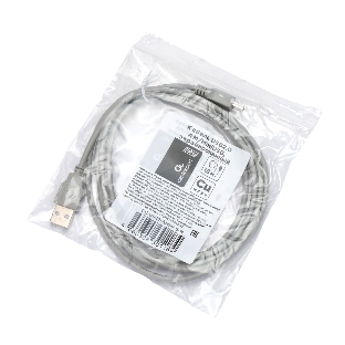 Кабель USB2.0 Cablexpert CC-USB2-AM5P-6-N, AM/MiniUSB, медь, экран, Pro, 1.8м серый, пакет