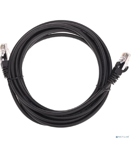 Патч-корд U/UTP Rexant cat.5e, RJ45-RJ45, 26AWG, ZH нг(А)-HF, черный, 3м