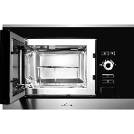 Встраиваемая микроволновая печь Monsher MMH 201 BX 60 см, 20 л, 8 автоматических кулинарных программ, 5 режимов мощности, функция размораживания по весу полуфабрикатов или по времени, черный и нерж., фото11