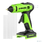 Пистолет клеевой аккумуляторный GreenWorks G24GLG, 24V, 11 мм, без АКБ и ЗУ (3502207), фото13