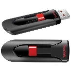 Флешка USB Sandisk 64Gb Cruzer Glide SDCZ60-064G-B35 USB 2.0 черный/красный, фото3