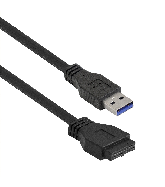 Планка USB на переднюю панель ExeGate U3H-623, 3,5', 3*USB3.0+1*TypeC, черная, металл, подсоединение к мат. плате12