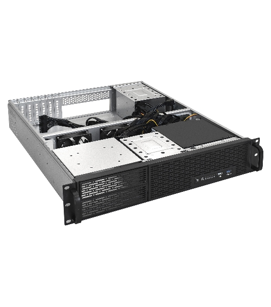 Серверный корпус ExeGate Pro EX293339RUS 2U550-06/2U2088 (RM 19', высота 2U, глубина 550, БП 1100ADS, USB)