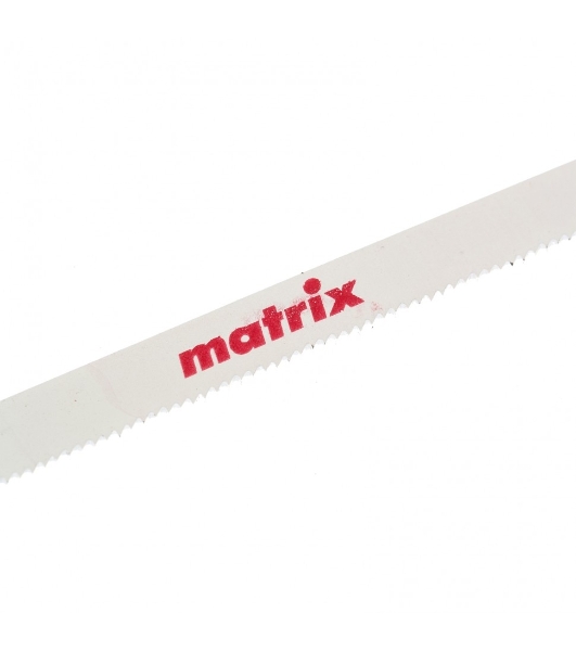 Полотна для электролобзика Matrix по металлу, 3 шт.T318AF, 110 x 1,2 мм, Bimetal