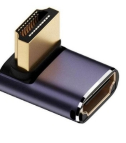 Переходник HDMI угловой папа-мама вверх